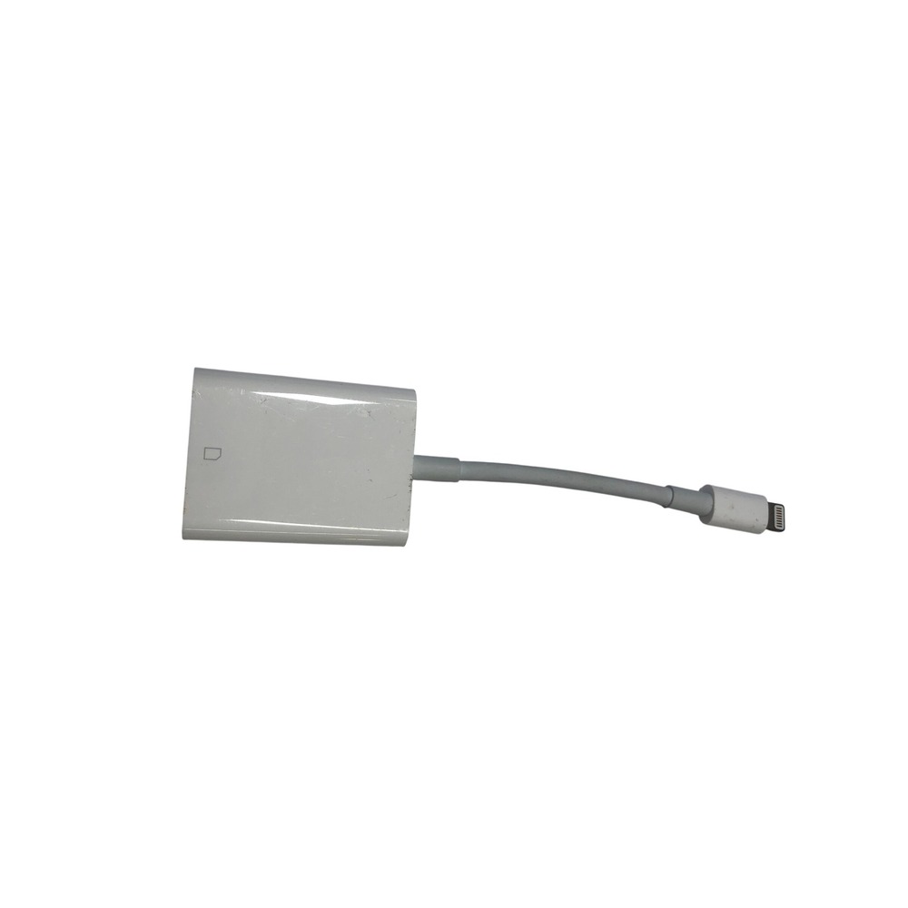 Apple Lightning to SD Card Camera Reader White Adapter